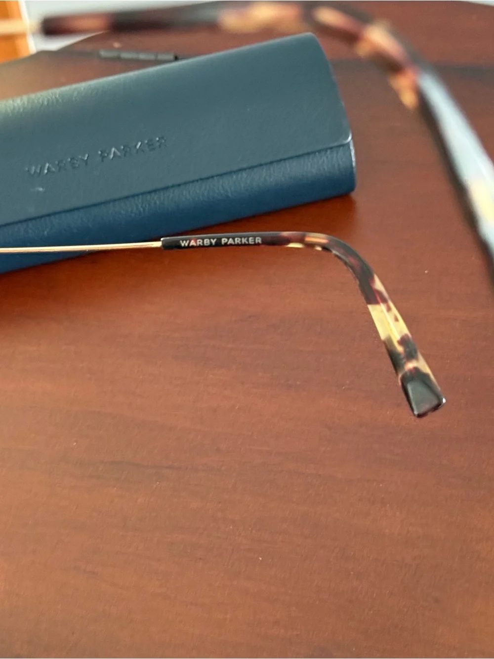 Warby Parker Moriarty 6265 Brown Tortoise Gold Eyeglasses Frame 47-21-140